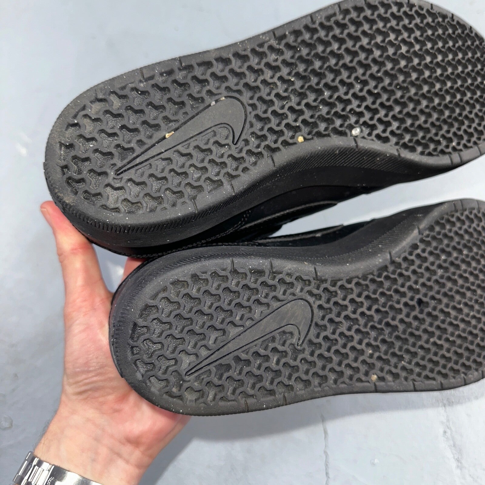 Nike SB Force 58 Premium Mens Size 7.5 DH7505-001 Black Casual Shoes Sneakers