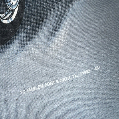 Vintage Harley Davidson 3D Emblem Living Legends Single Stitch Shirt Bison 1992