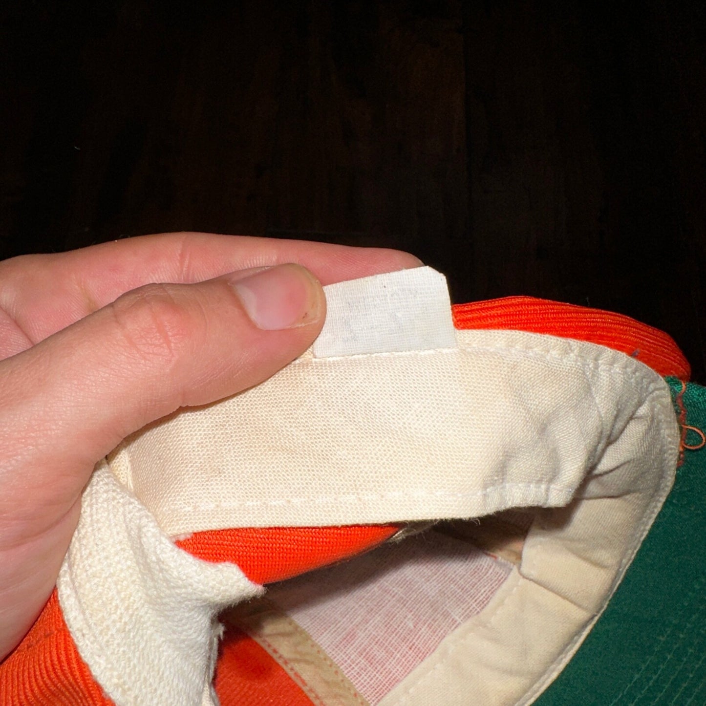 Number 1 80s Orange Vintage Hat Cap Snapback Essential Clean Simple Cool Rap 70s