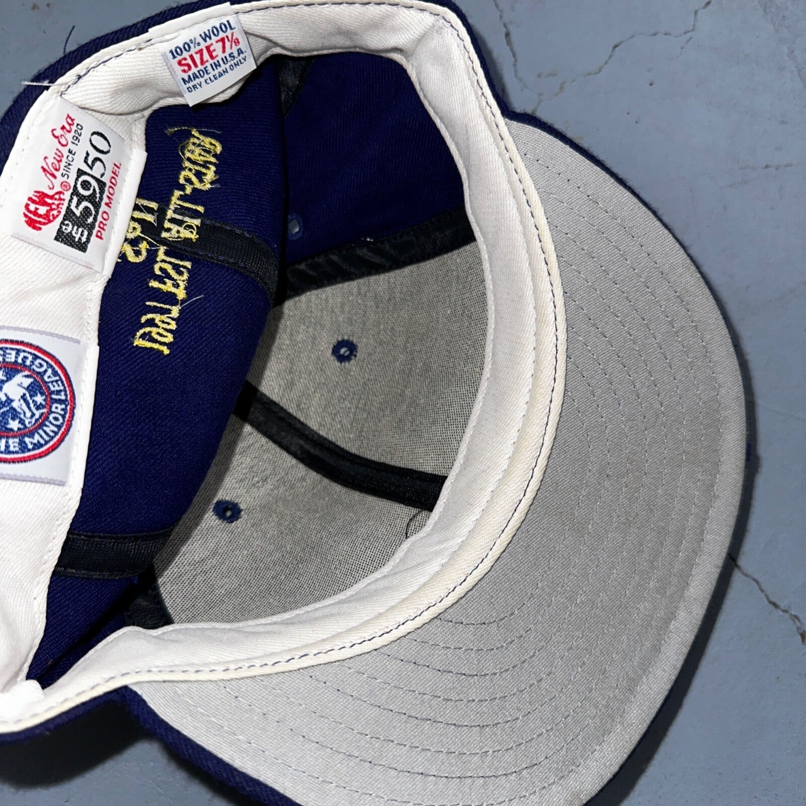 1997 All Star Vero Beach Dodgers New Era 59Fifty  Baseball Fitted Cap Hat 7 1/8