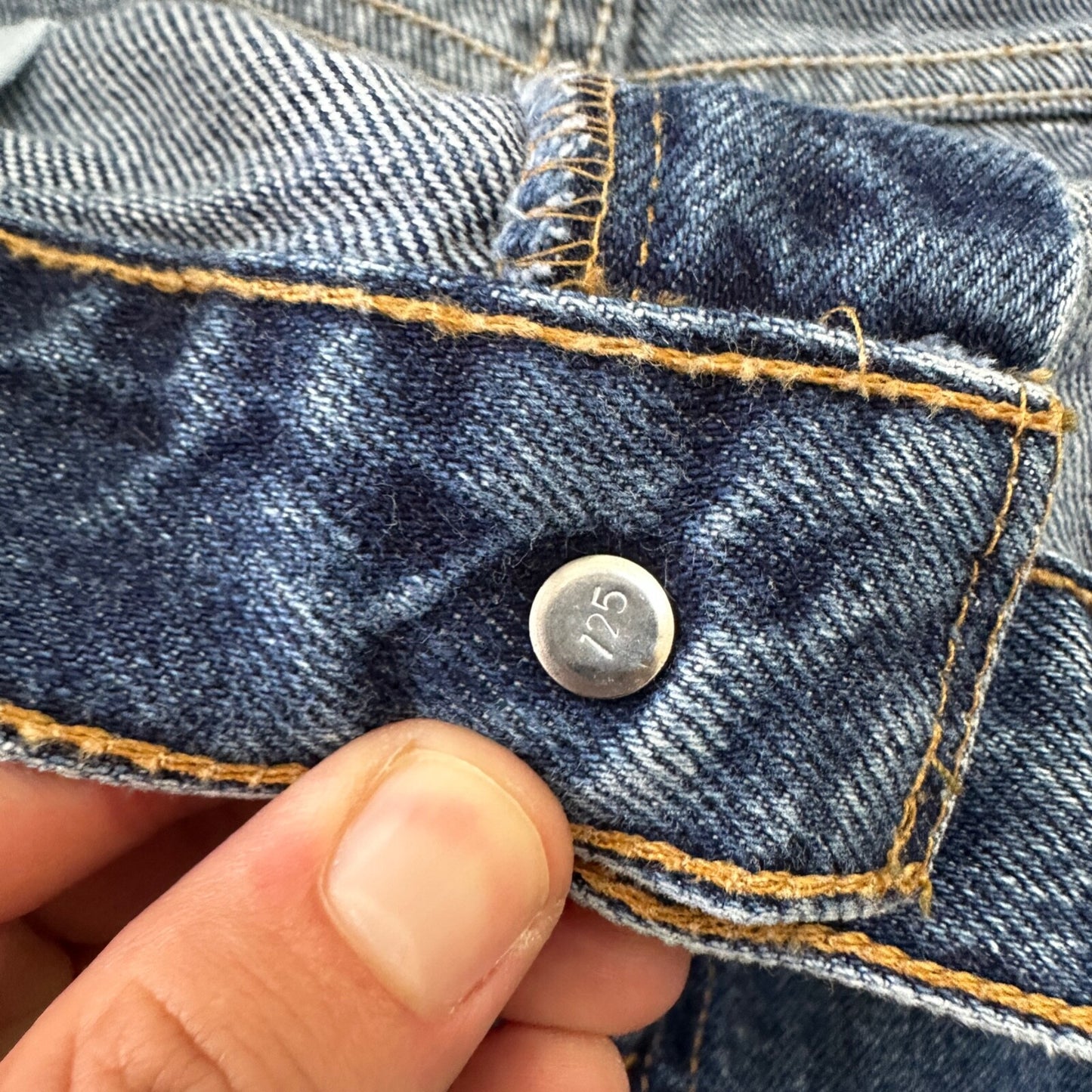 Levis 517 Vintage 90s Med Wash Jeans Boot Cut Mexico Y2K 36x30 Act 34x28