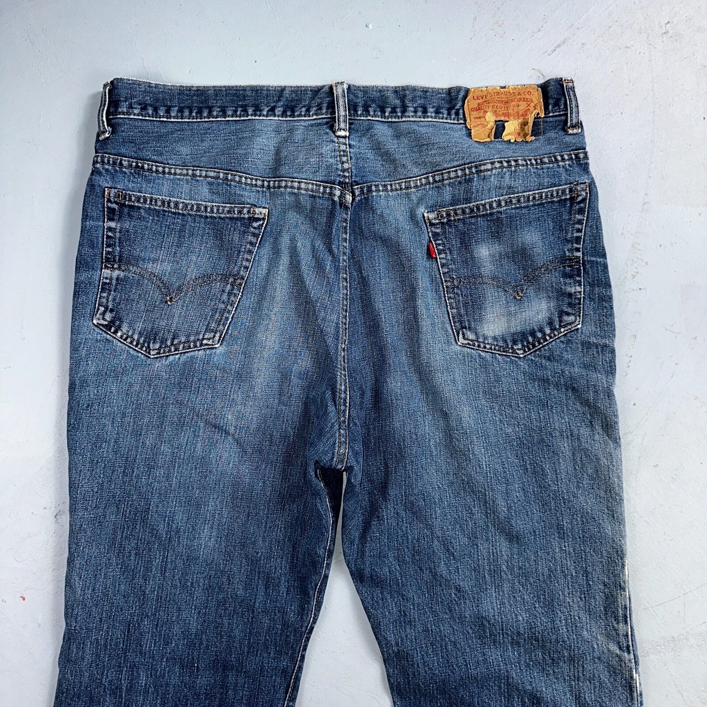 Levis VTG 517 0217 Jeans Mens 40x32 Blue Talon 70s USA Denim Single Stitch 38x31