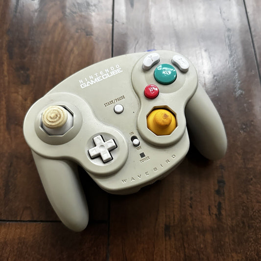 Nintendo Gamecube Wavebird Wireless Controller Gray Platinum  UNTested