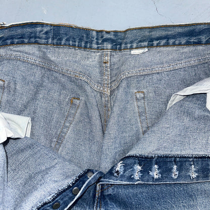 Vintage Womens Levis 29501 0115 Med Wash High Rise 501 Mom Jeans USA 38x28