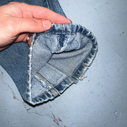 Levis 501 Vintage Y2K XX Straight Leg Jeans Blue Med Wash 34x30 Act 32x28