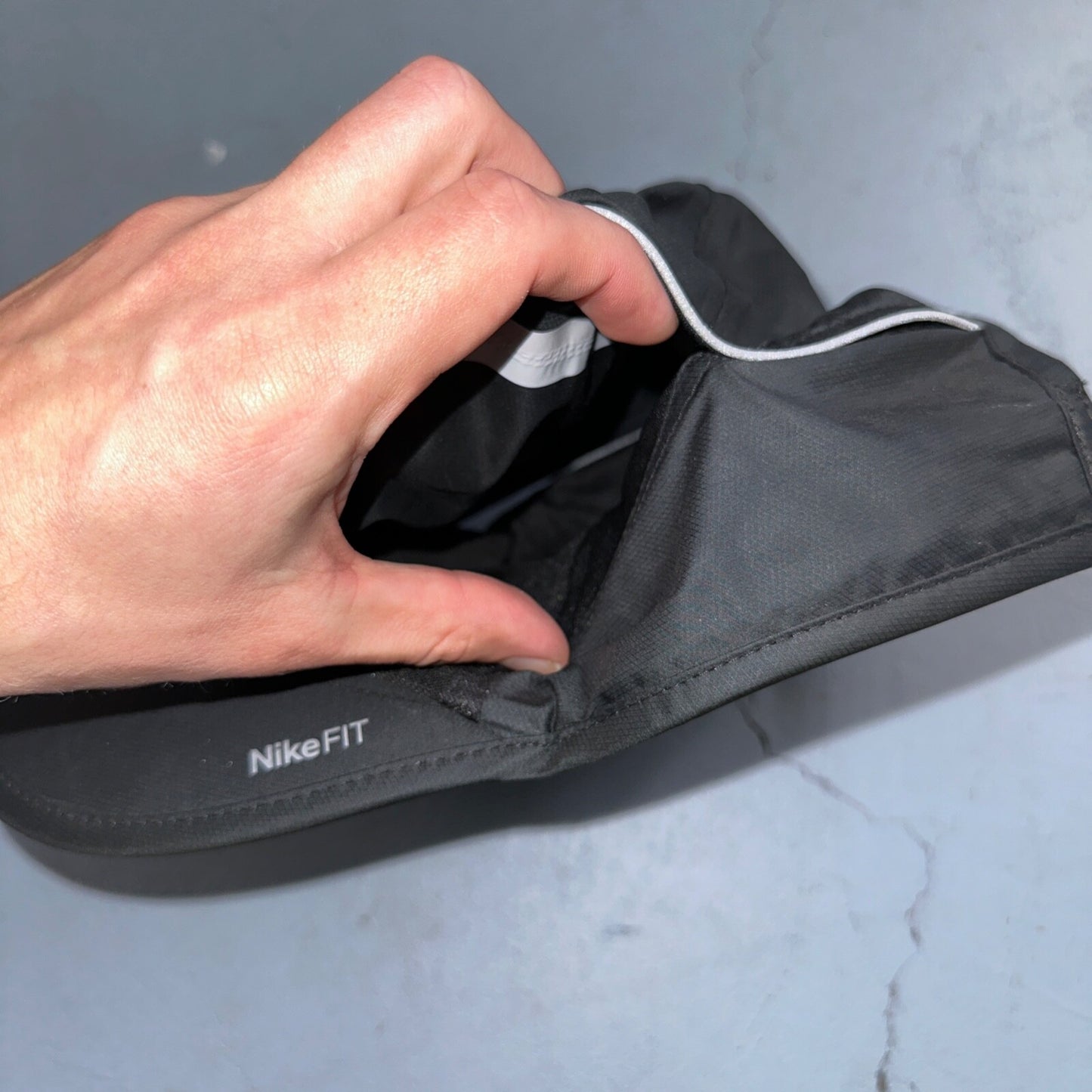 Nike Vintage Hat Cap Strap Back Swoosh Mesh Panel Tailwind Mens 90s Air Max