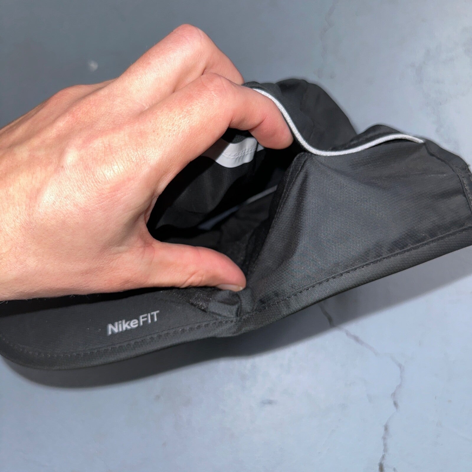 Nike Vintage Hat Cap Strap Back Swoosh Mesh Panel Tailwind Mens 90s Air Max