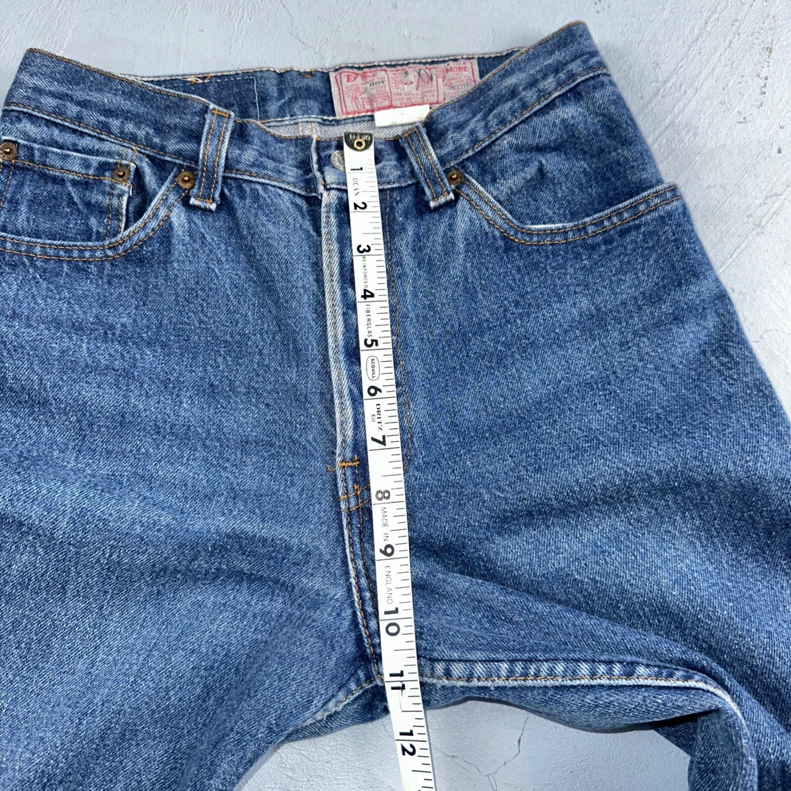 Levis 501 Vintage 80s USA XX Straight Leg Jeans Blue 26501 Med Wash Act 25x27