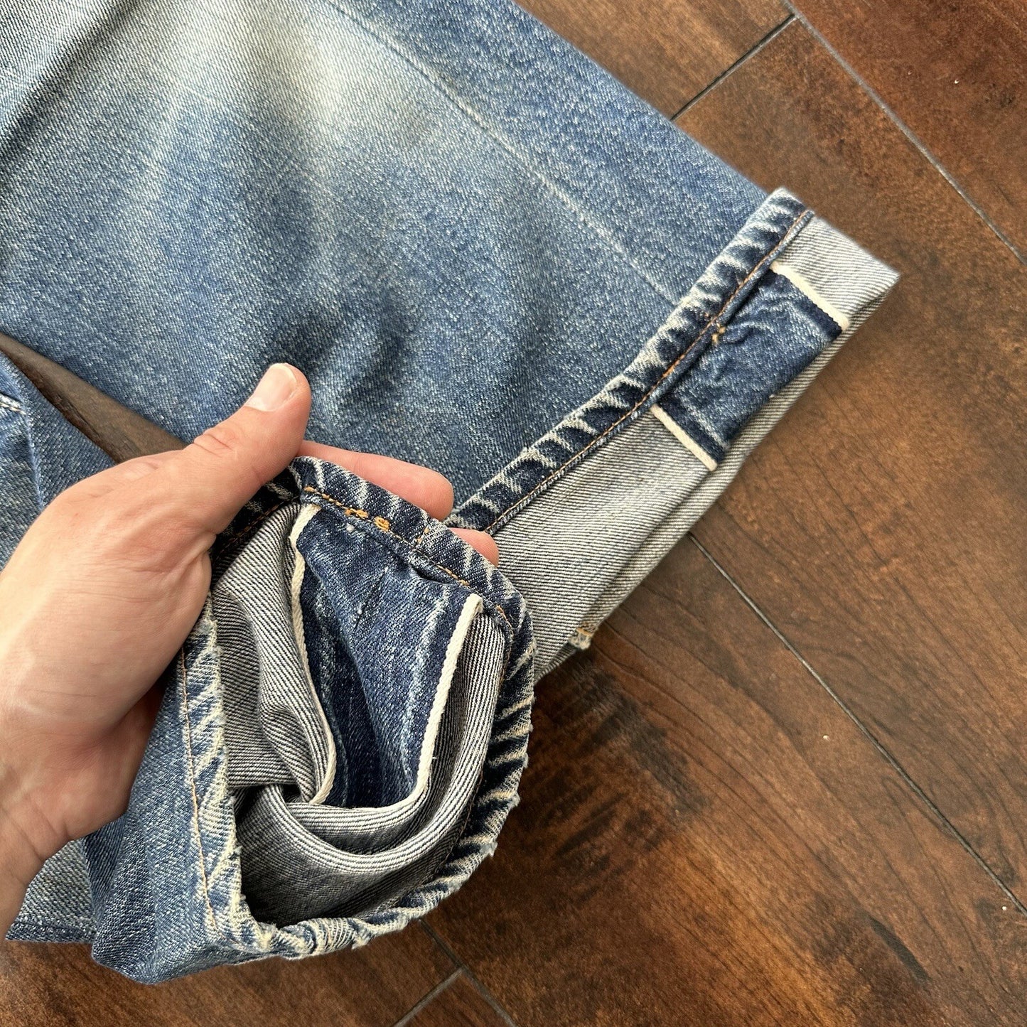 Levis 501 XX Big E True Vintage 60s Redline Denim 66 Skinny Jeans 1960s 29x26