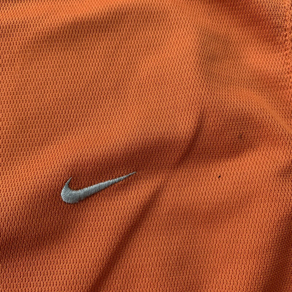 Vintage Nike Y2K Jersey T Shirt Soccer Football Sports Orange Running 2000s