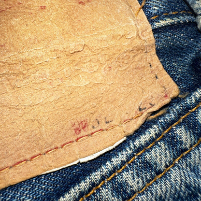 Vintage LEVIS 505 Jeans Big E 1960s Denim 30x26 USA 60s 501 502 Talon Zipper