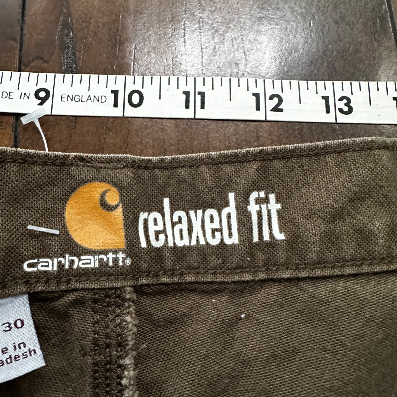 Carhartt Rugged Flex Pants Mens 40x30 Relaxed Fit Duck Utility Work Carpenter