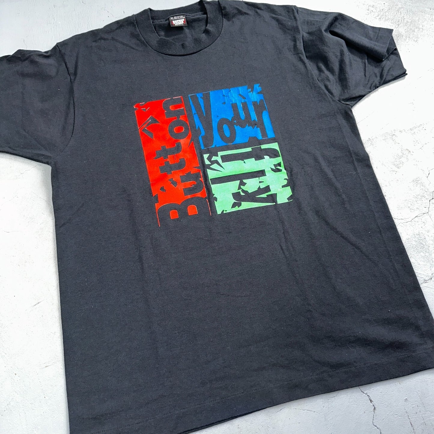 Button Your Fly Levis 501 Promo 80s VTG T Shirt 1980s Single Stitch Graphic XL