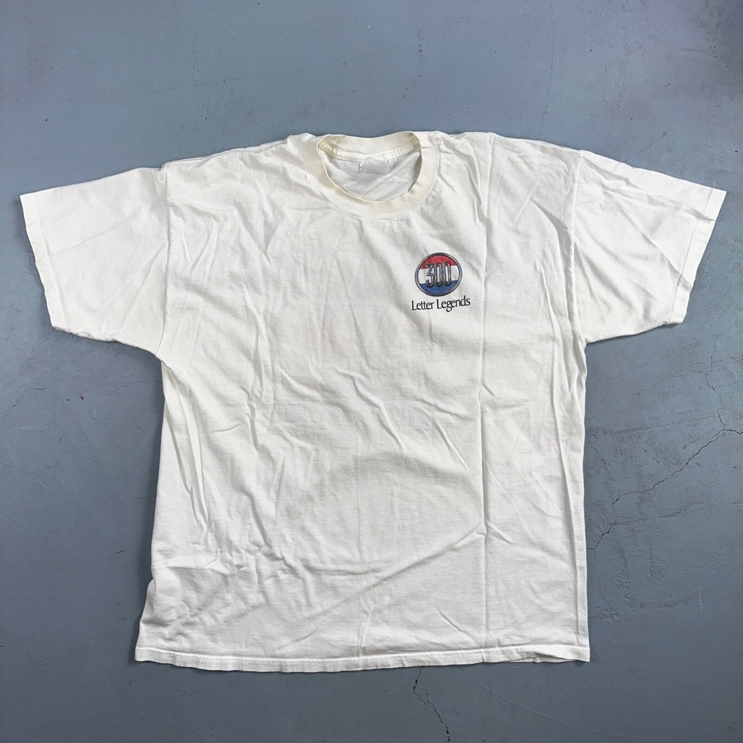 300 Brutes Cars VTG T Shirt Letter Legends Sports Racing Automobile Cool Y2K