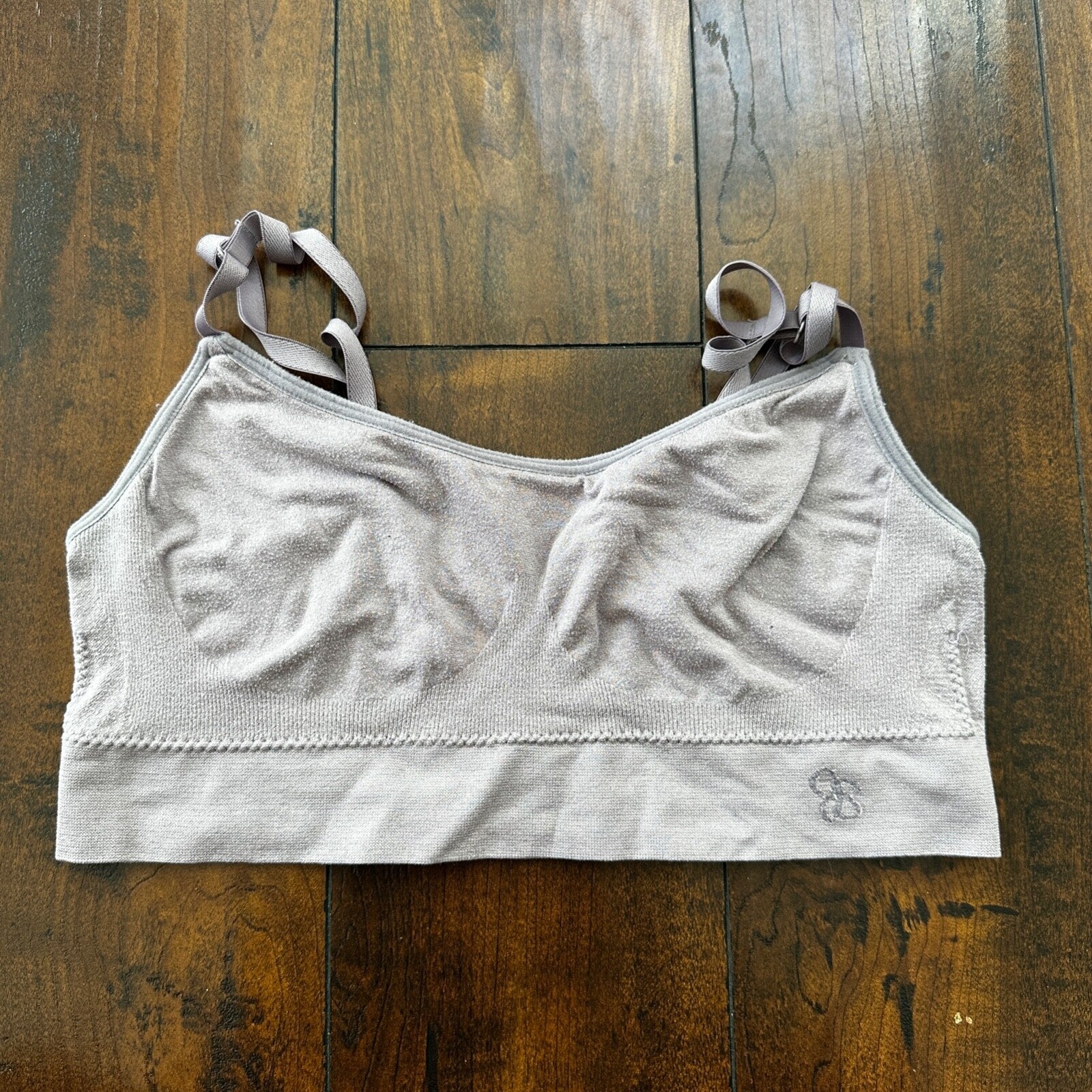 Yellow Womens Swim Suit Top Size S Lace Ruffle Strapless Padded Plus Extra