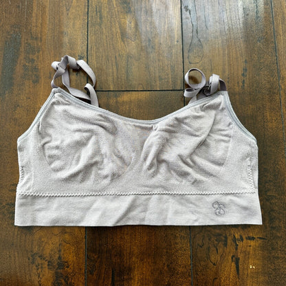 Yellow Womens Swim Suit Top Size S Lace Ruffle Strapless Padded Plus Extra