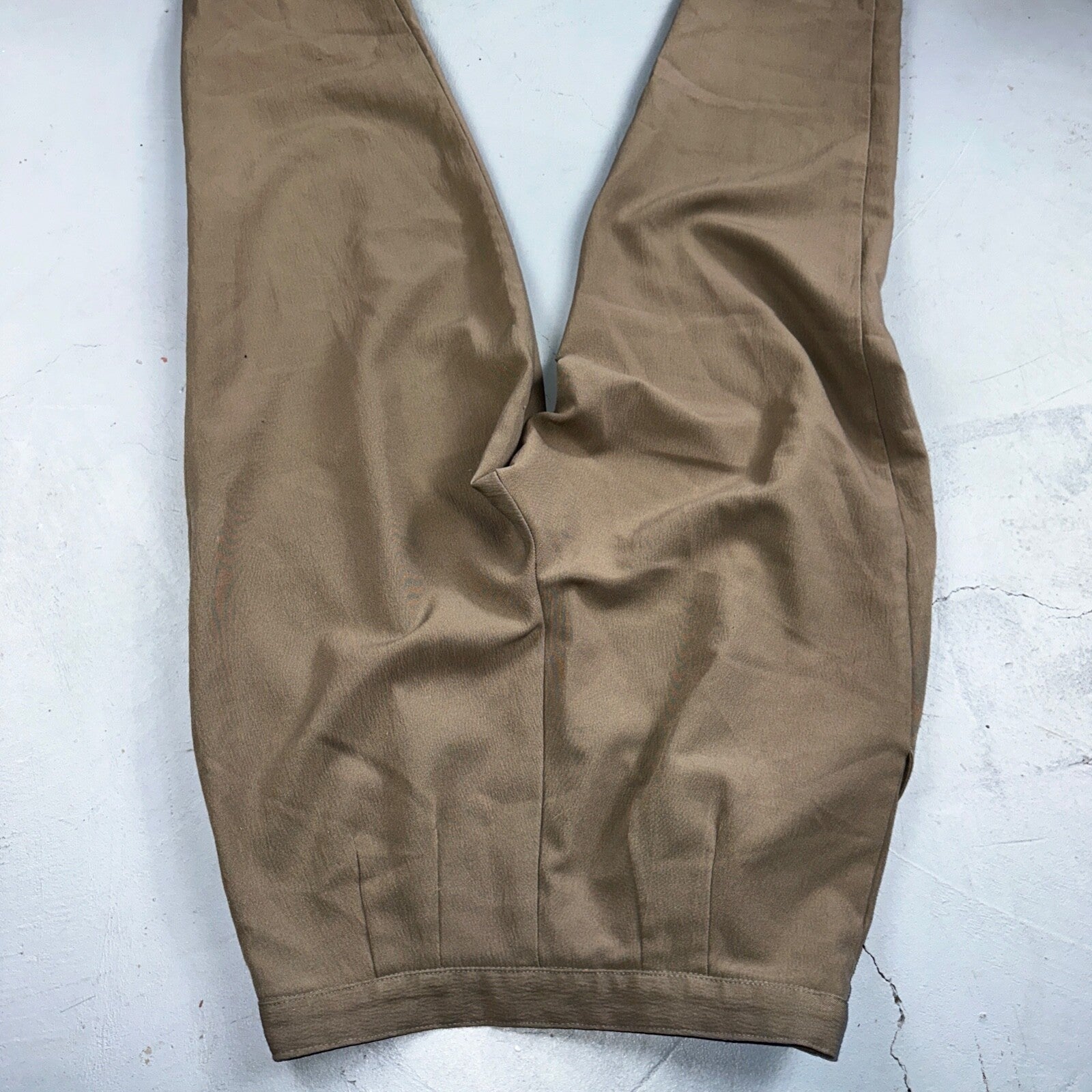 VTG Brown Casual Pants Cropped 26 Capri Y2K VTG Every Day Comfy