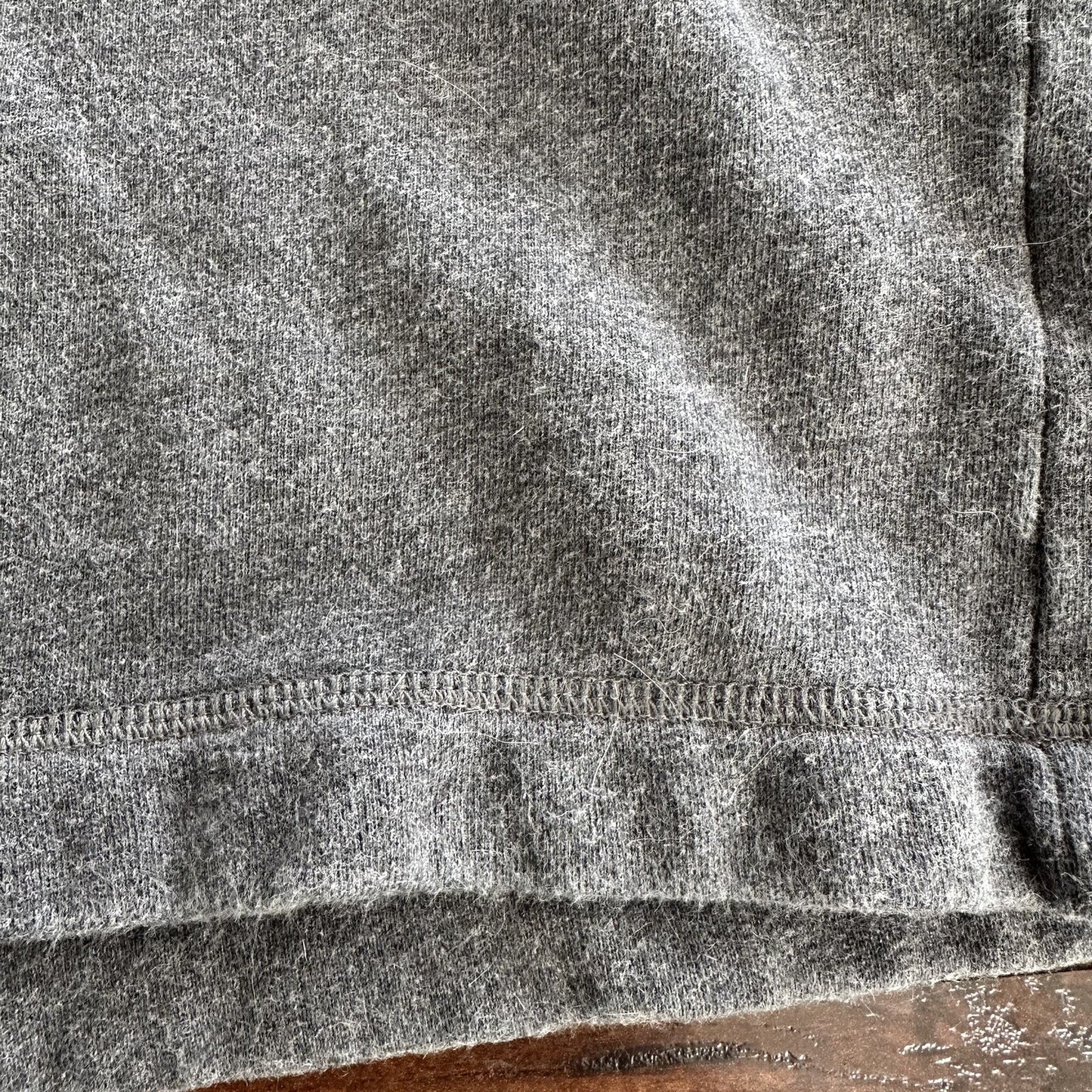 Eddie Bauer Mens Size 2XL Gray Cotton Tight Knit V-Neck Pullover Sweater Jumper