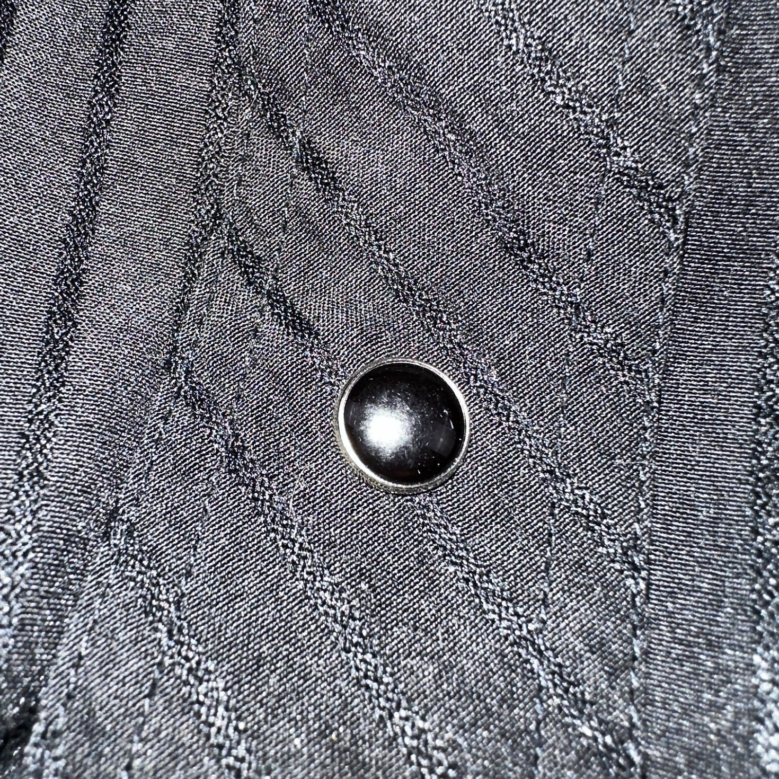 Vintage Wrangler Pearl Snap Shirt Men's Large Black Western 90s Cowboy