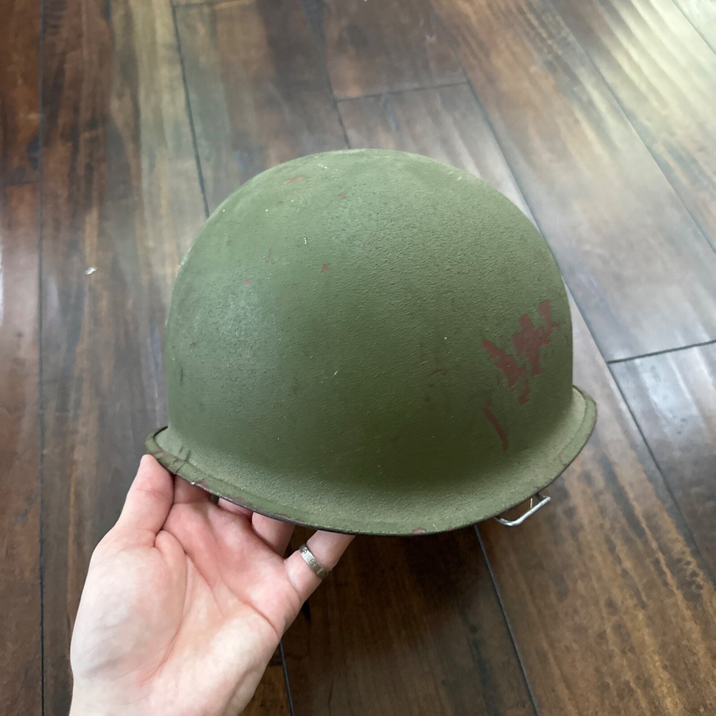 Vintage Vietnam War USMC M1 Helmet Post WWII Barn Find Unknown Origin