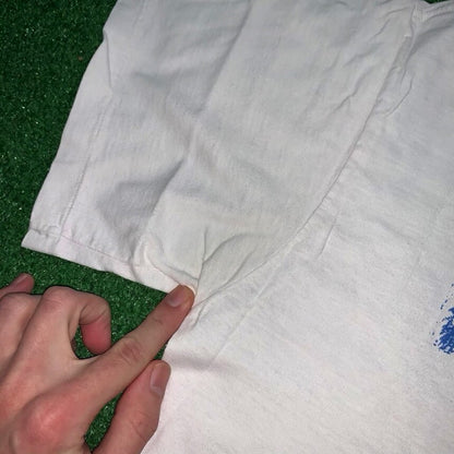 Vintage Nike T Shirt Mens XL Peach Tree Georgia Atlanta America 1992 July 4 USA