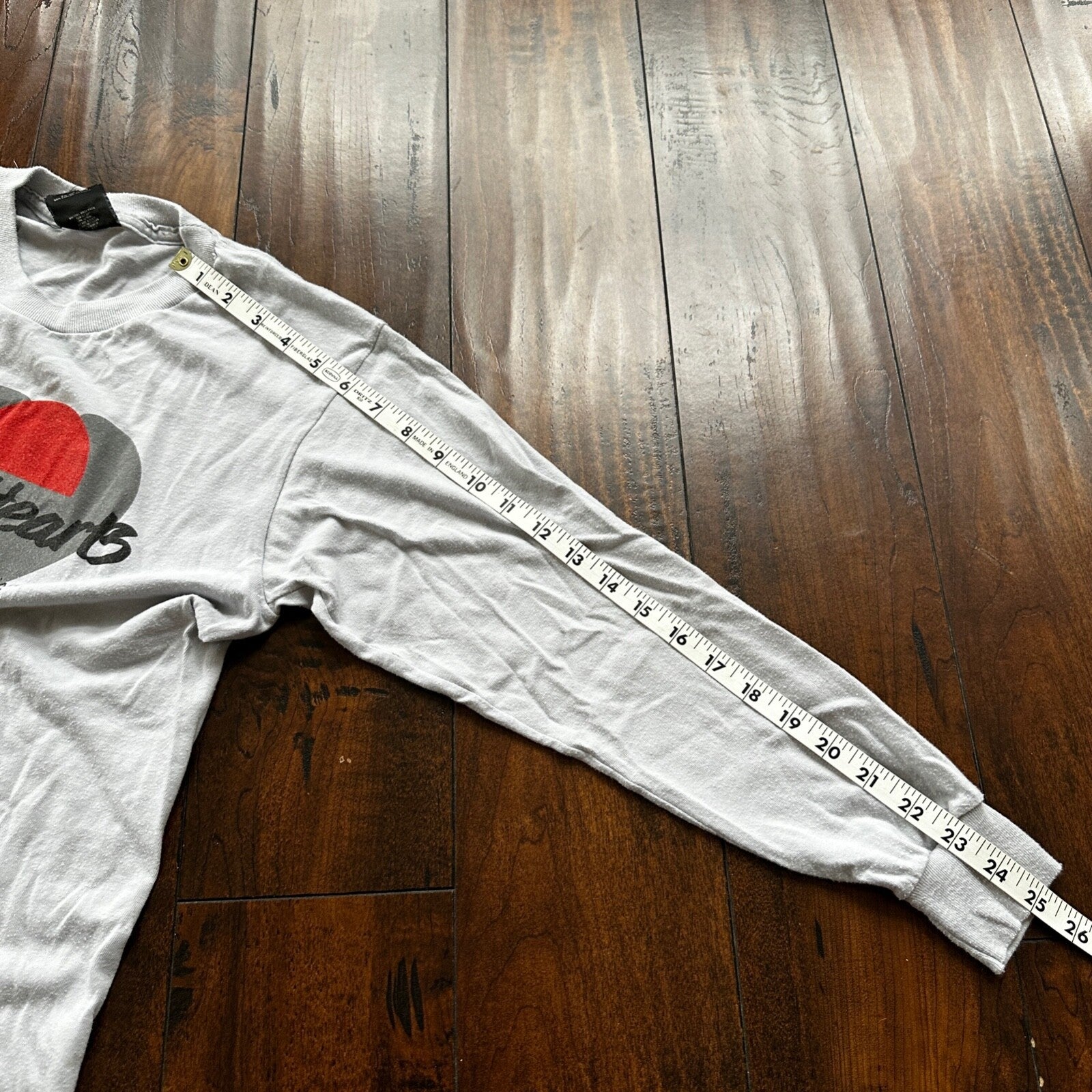 Healthy Hearts Cardiac Rehab Vintage T Shirt 80s 1986 Hospital Human Care Love