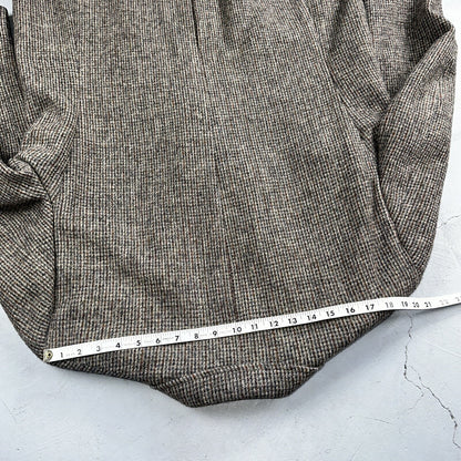 Norm Thompson VTG 80s Harris Tweed Preppy Wool Herringbone Blazer Jacket 42