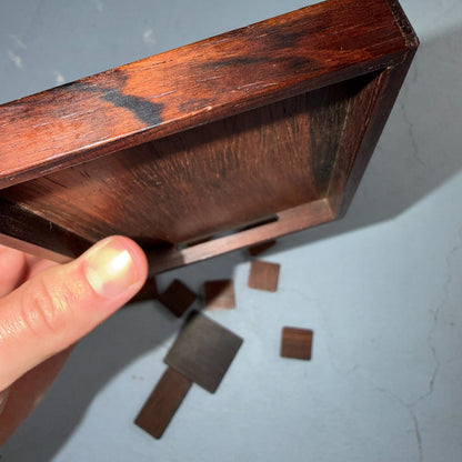 Alfred Klitgaard VTG Mid-Century Modern Rosewood MCM Game Denmark Danish Art