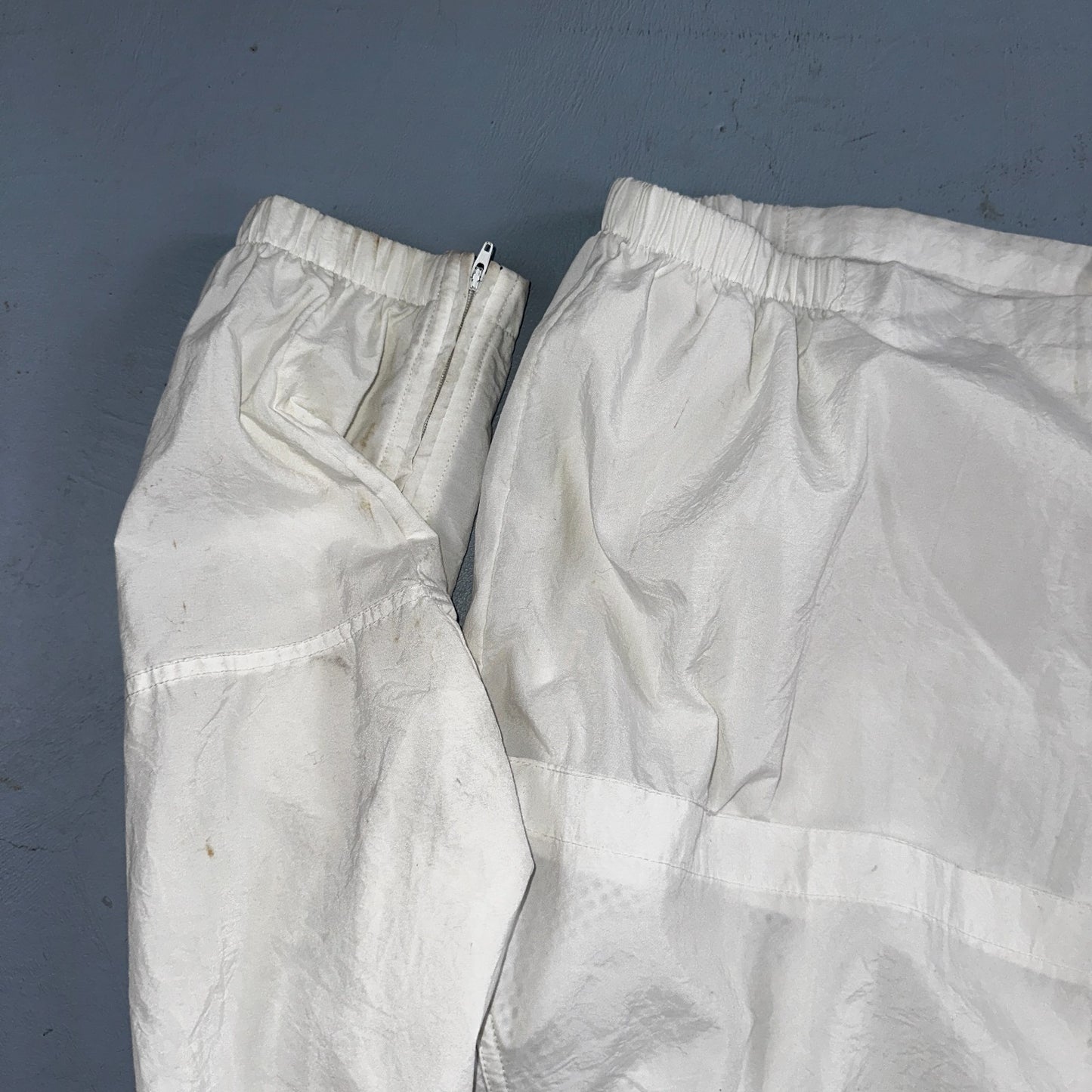 Nike Jacket Vintage 90s Challenge Court Tennis Vest Removable Sleeves RARE White