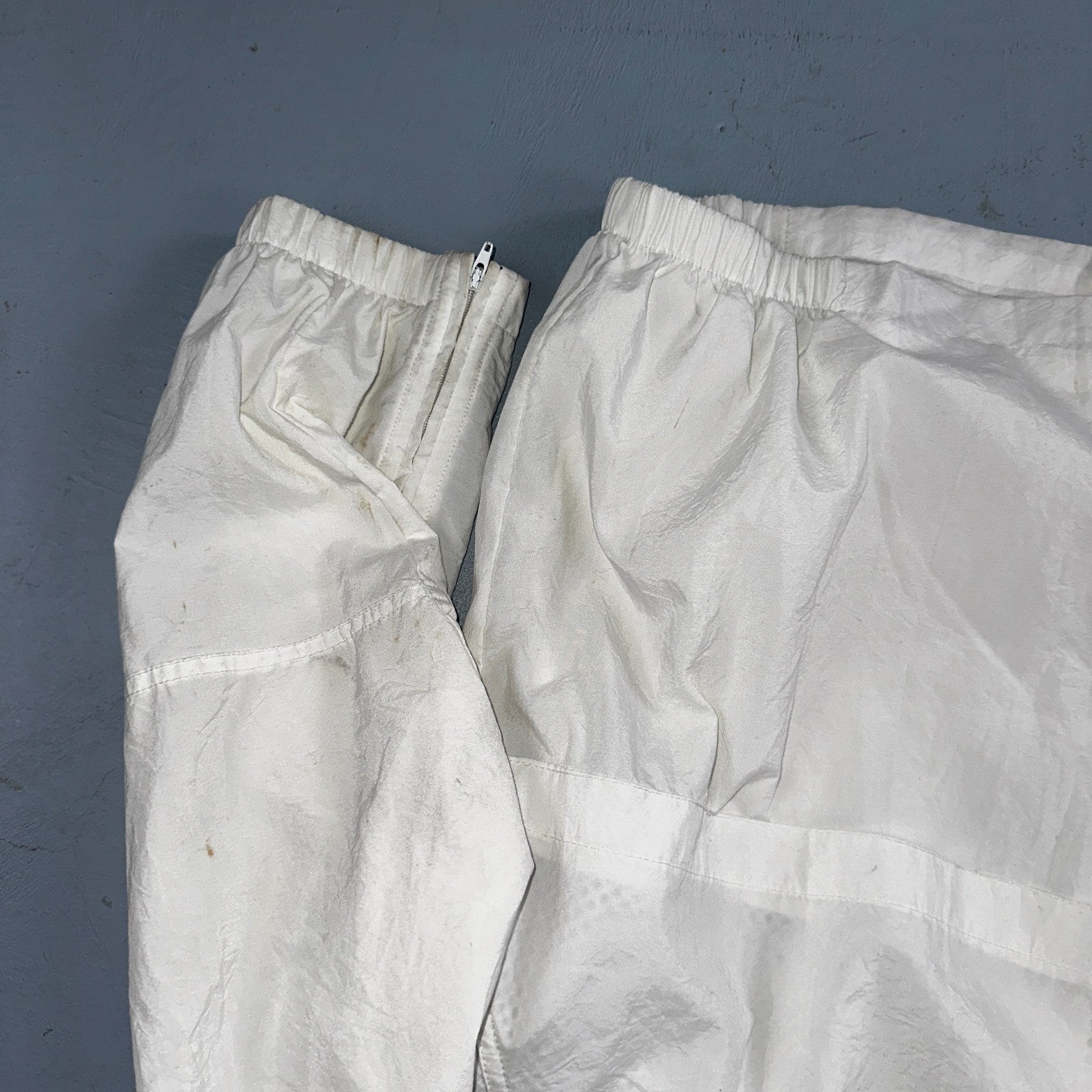 Nike Jacket Vintage 90s Challenge Court Tennis Vest Removable Sleeves RARE White