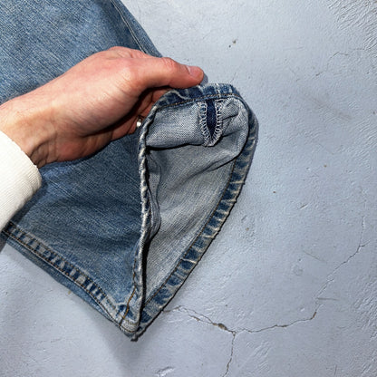 Levis 501 Vintage Y2K XX Straight Leg Jeans Blue Light Wash 36x36 Act 35x34