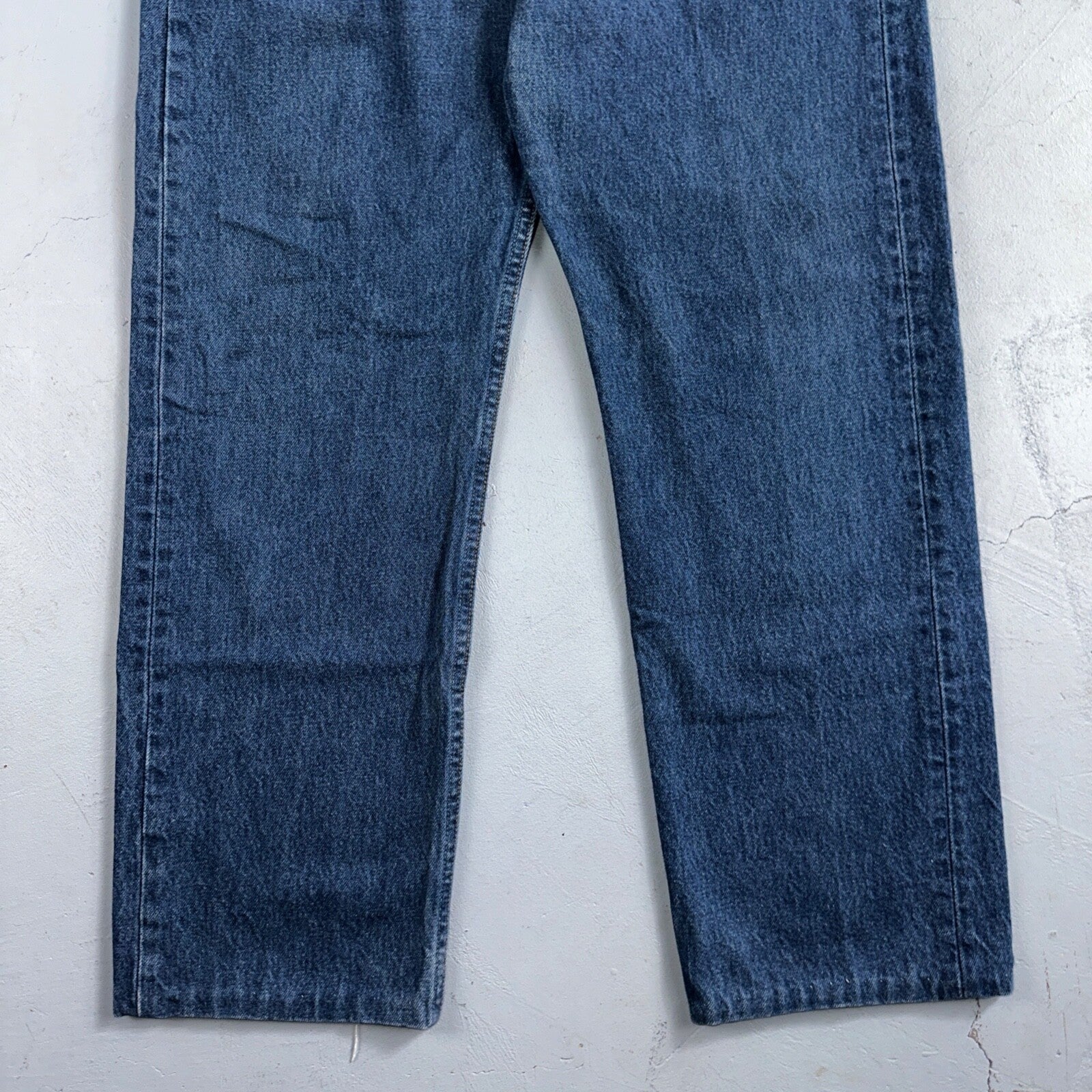 Levis 501 Vintage 90s USA XX Straight Leg Jeans Blue Med Wash 34x30 Act 32x27