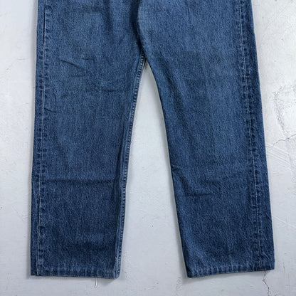 Levis 501 Vintage 90s USA XX Straight Leg Jeans Blue Med Wash 34x30 Act 32x27