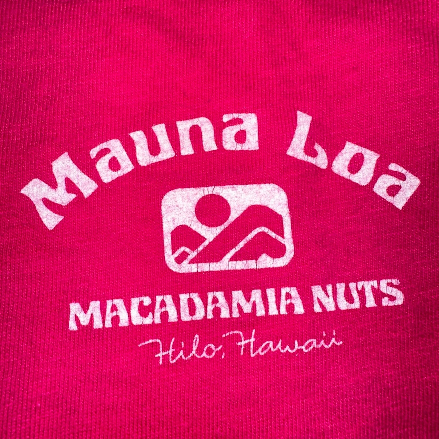 Mauna Loa Macadamia Nuts Hawaii Hanes 80s VTG T Shirt Promo Art Sun Aloha Cool