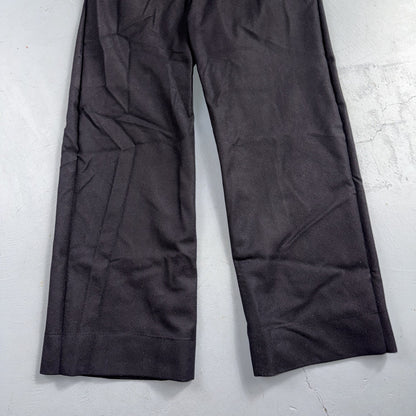 VTG 40s WWII US Naval Clothing Factory Wool Sailor Pants Navy 30L Bell Bottoms