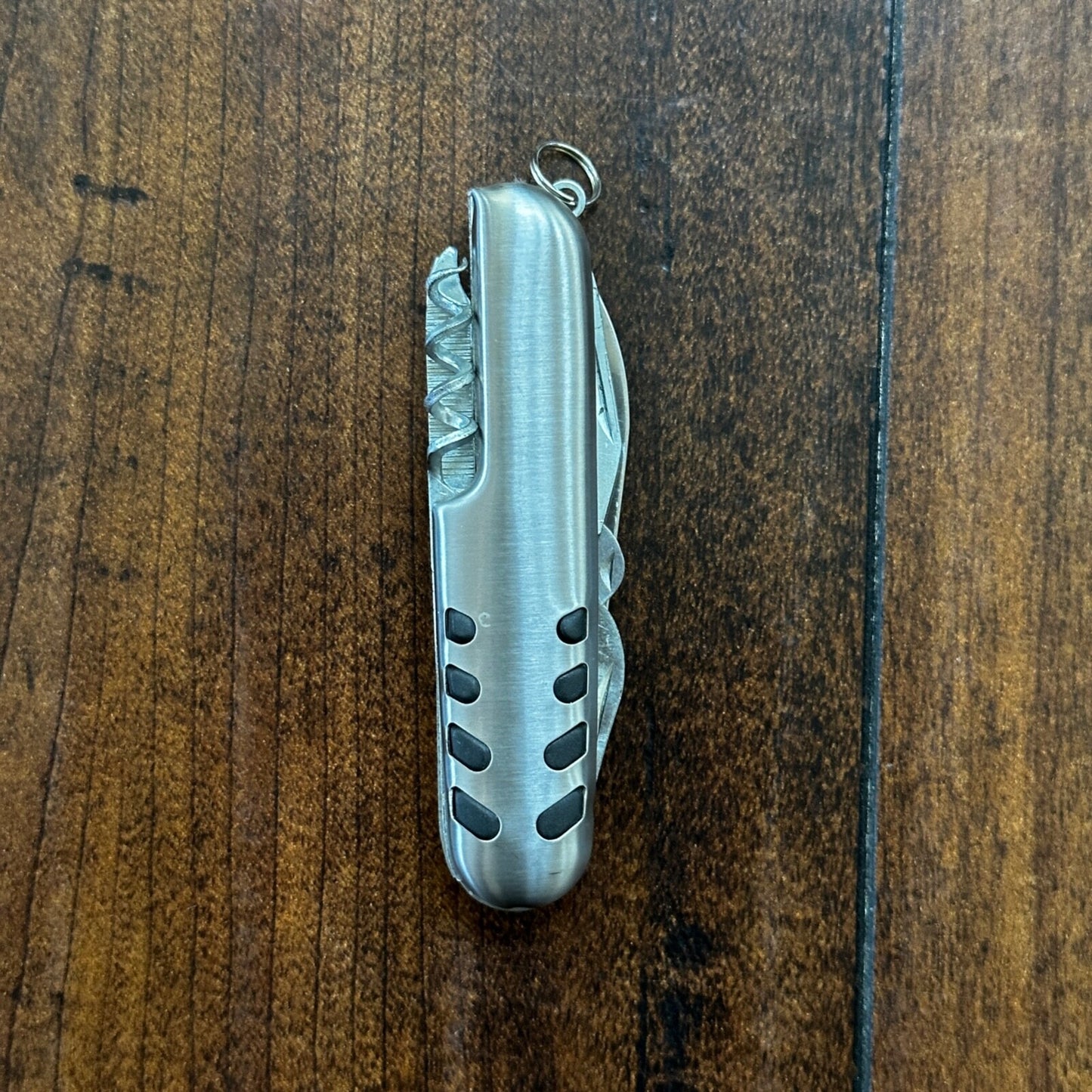 VINTAGE MYRON SWISS STYLE FOLDING MULTI TOOL POCKET KNIFE SOFT TEST INC