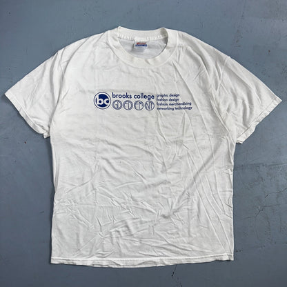Brooks College Graphic Design VTG T Shirt Fashion Hanes L Promo University BC