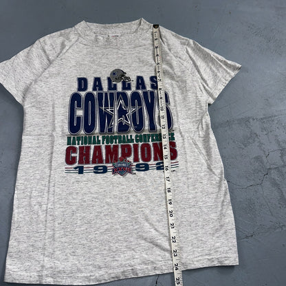 Dallas Cowboys Champions 1992 VTG T Shirt 90s Kids XL Rock Football Sports Youth
