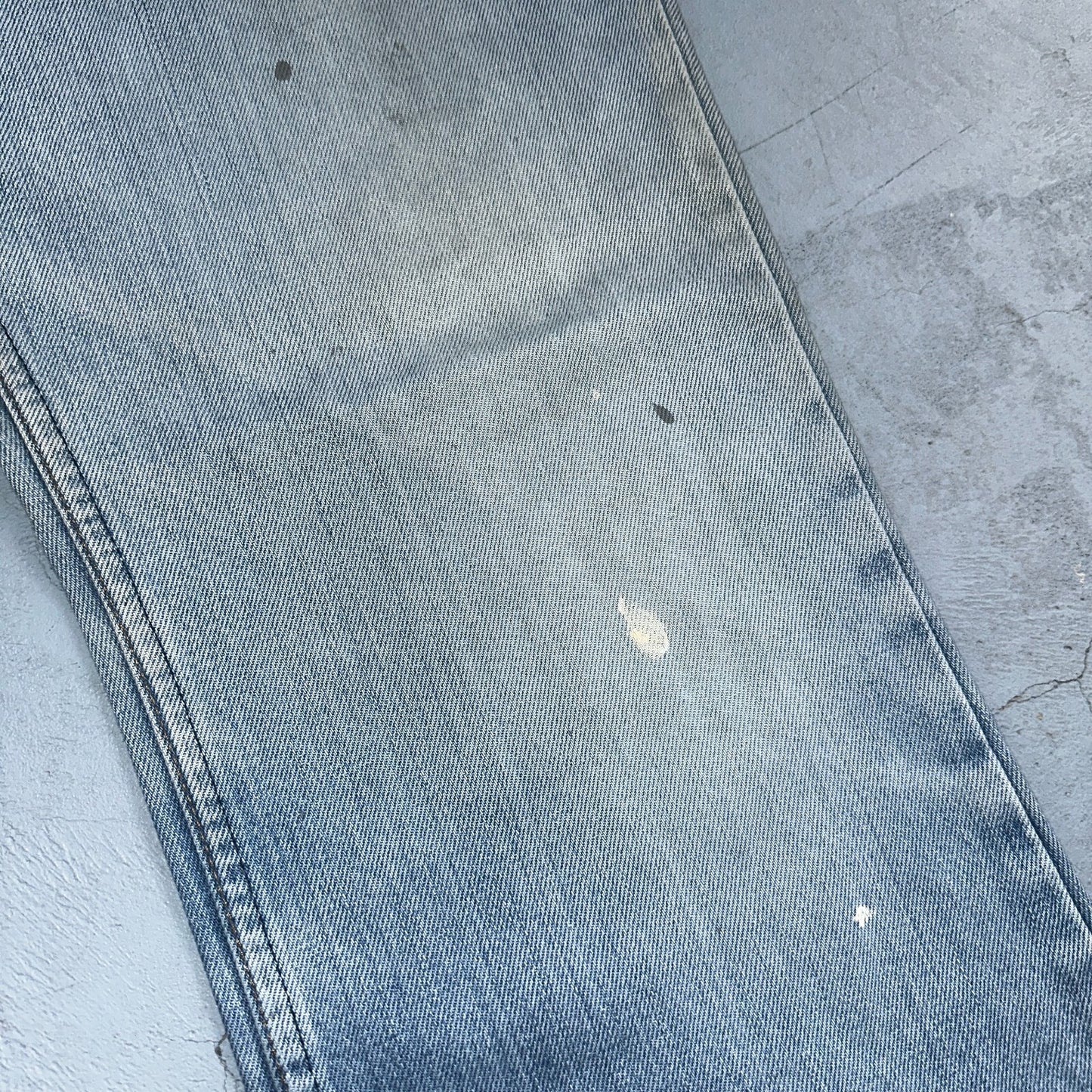 Levis 517 Vintage 80s USA Orange Tab Bootcut Flare Blue Jeans Talon Act 36x30