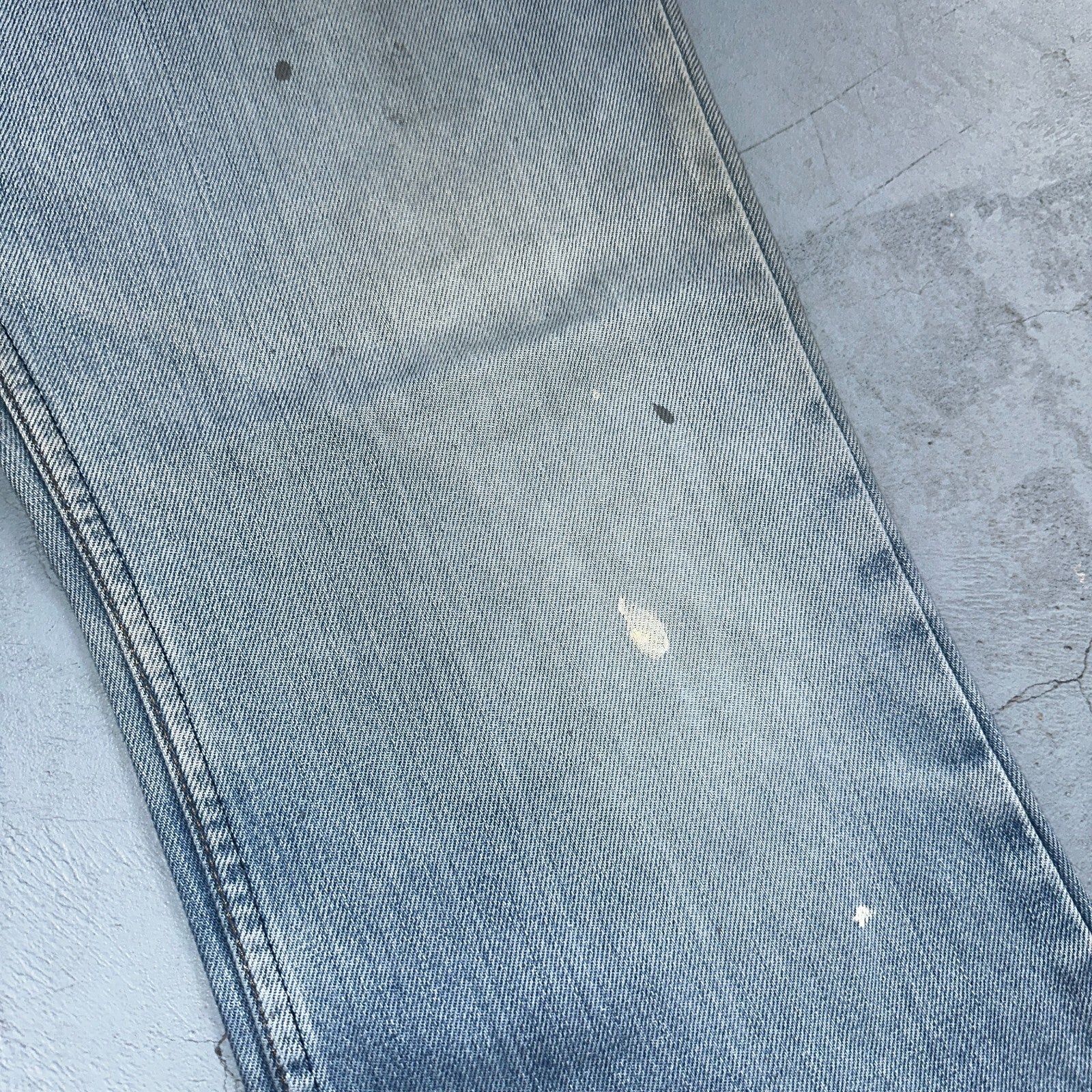 Levis 517 Vintage 80s USA Orange Tab Bootcut Flare Blue Jeans Talon Act 36x30