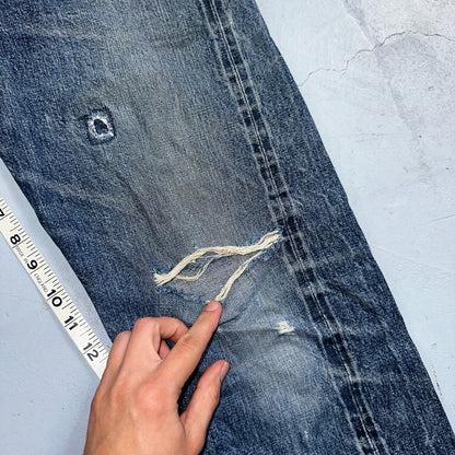 Levis 501 Big E Vintage 60s Redline Selvedge USA XX 66 Jeans 1960s Act 30X32