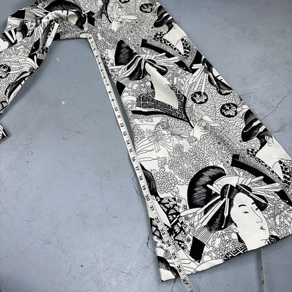 Vintage 60s FUMI’S Hawaii USA Women's 3 Geisha Bell Bottom Pants RARE 1960s 20