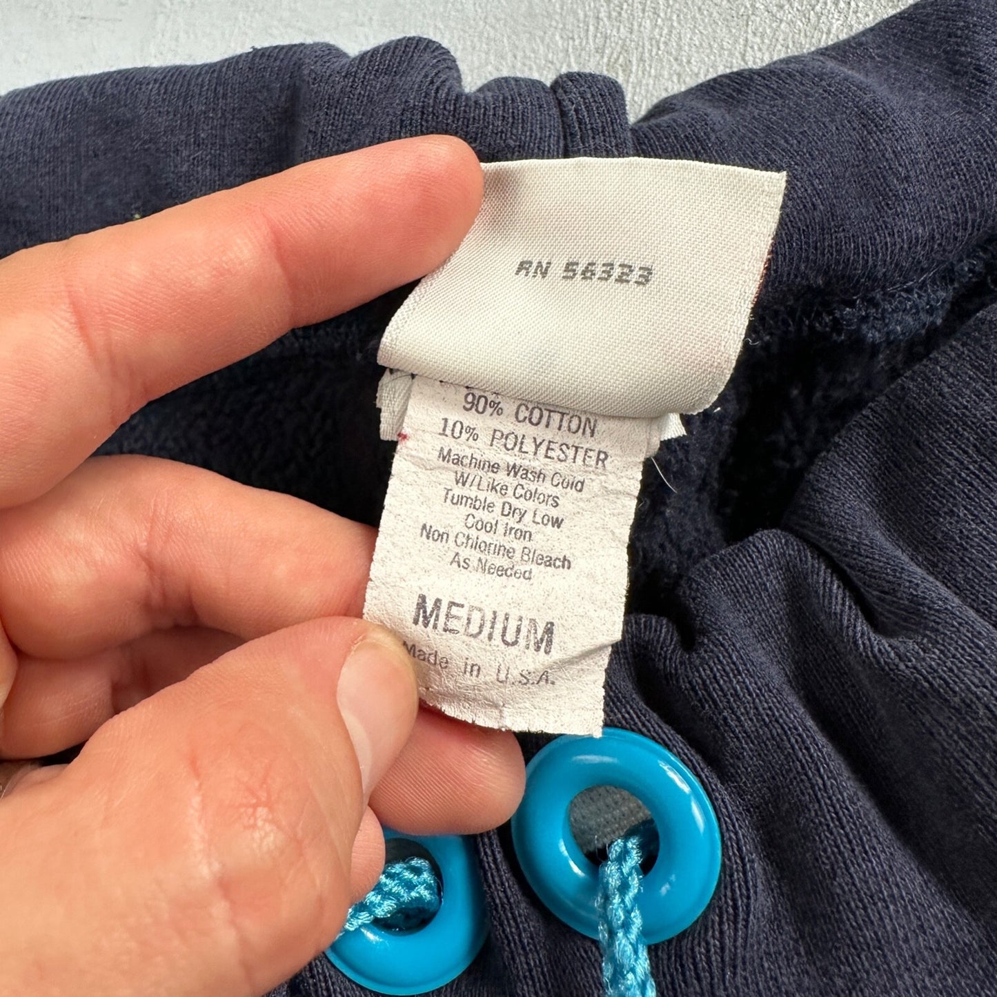 Nike Sweatpants VTG 90s Mens M Navy Swoosh Logo Jogger Casual Classic Retro Gym