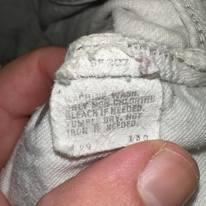 Levis 501 Vintage 80s USA XX Straight Leg Jeans White Med Wash 29x30 Act 28x29