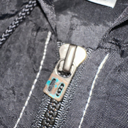 Nike 90s Vintage Track Jacket Mens Small Basketball Jordan Big Spell Out Nylon