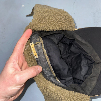 Woodland Ear Flap VTG Hat Cap Snapback Forest Hunting Wood Land Warm M