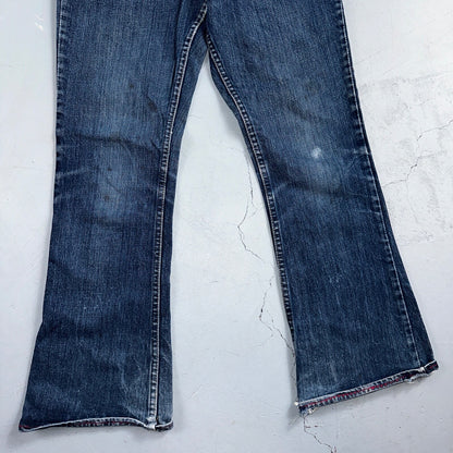 Levis 746 Vintage 70s USA Orange Tab Bootcut Flare Blue Bell Bottom Jeans 29x26