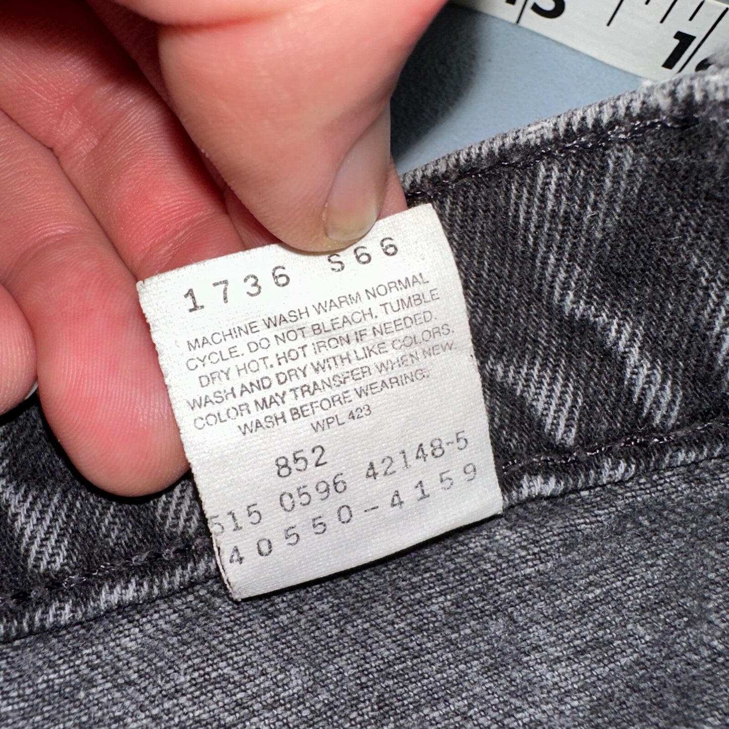 Levis 550 Vintage 90s USA Orange Tab Jeans 38x32 Black Med Wash 501 Act 36x31