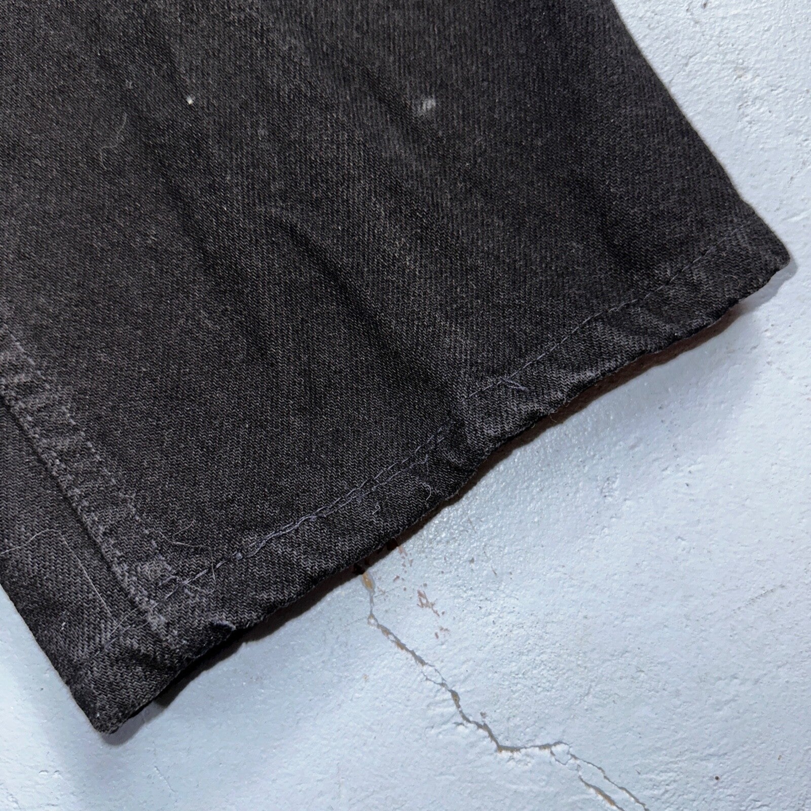 Levis 505 Vintage 90s USA Red Tab Jeans 36x30 Black Wash 1992 501 Act 36x29