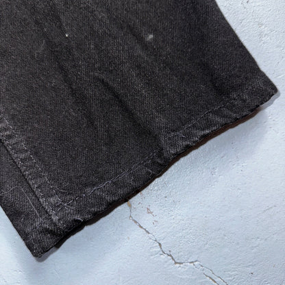 Levis 505 Vintage 90s USA Red Tab Jeans 36x30 Black Wash 1992 501 Act 36x29